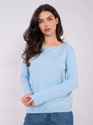 Dámská halenka RELEVANCE RV-BZ-A-160.19P LIGHT BLUE