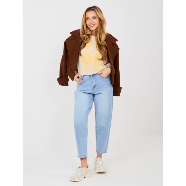  Dámská mikina RUE PARIS IT-BL-22183.27P BEIGE 