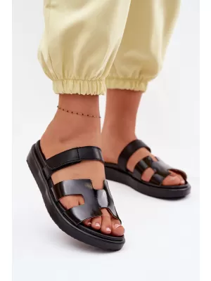 Dámské pantofle BOTO 26SD18-9807 BLACK