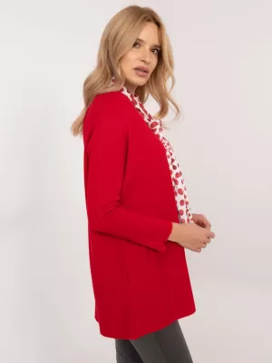 Dámská halenka ITALY MODA DHJ-BZ-19226.91 RED