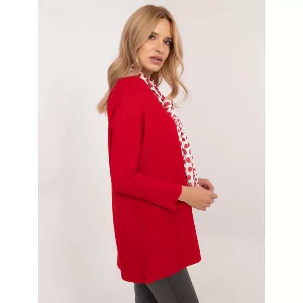  Dámská halenka ITALY MODA DHJ-BZ-19226.91 RED 