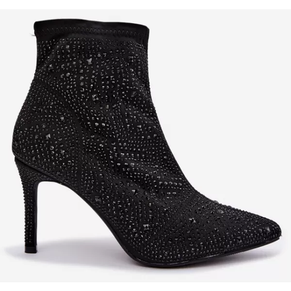  Dámské boty S.BARSKI HY62-8138 BLACK 