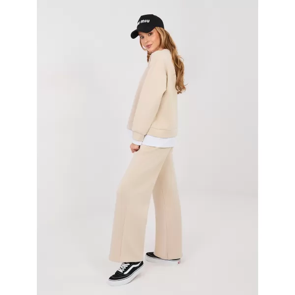  Dámský komplet RUE PARIS IT-KMPL-22230.18 BEIGE 