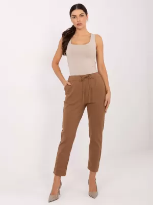 Dámské kalhoty FACTORY PRICE IT-SP-FL7690.64 CAMEL