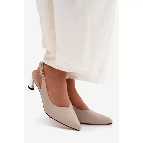  Dámské sandály VINCEZA 66922 BEIGE 