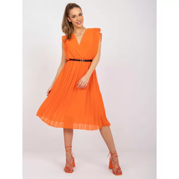  Dámské šaty ITALY MODA DHJ-SK-N13198-1.22 ORANGE 