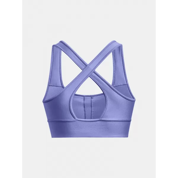  Dámská podprsenka UNDER ARMOUR CROSSBACK LONGLINE 1377916-495 MODRÁ 