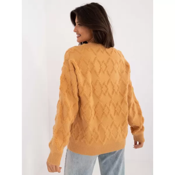  Dámský svetr WOOL FASHION ITALIA AT-SW-2361.61 CAMEL 