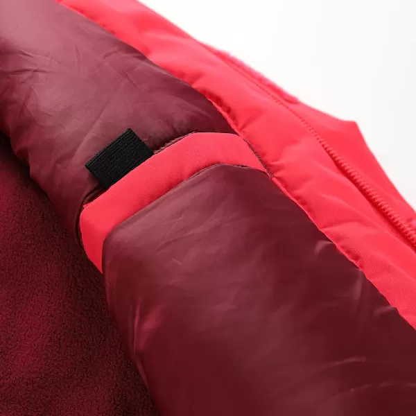  Dětská lyžařská bunda ALPINE PRO DEARO 3 RASPBERRY 