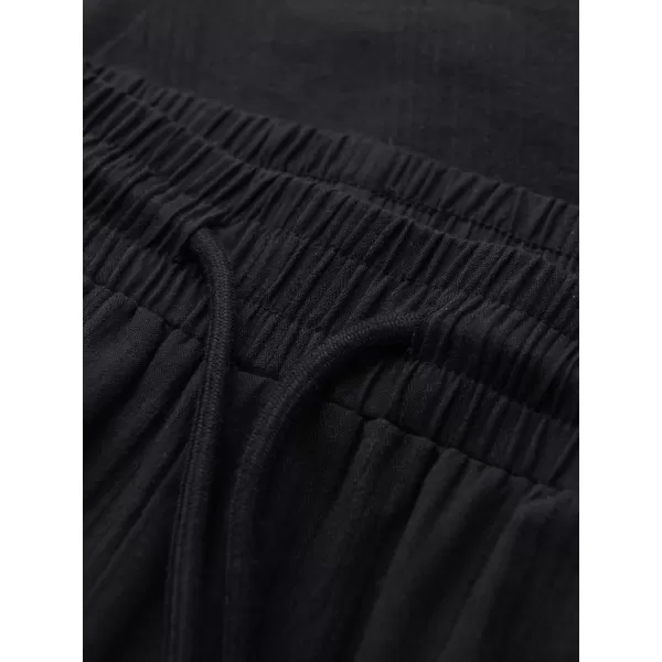  Pánské kalhoty OMBRE OM-PACP-0312 BLACK 