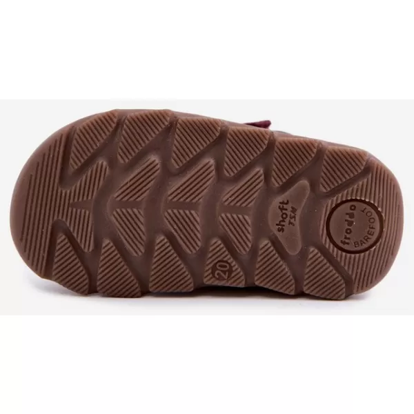  Dětské boty FRODDO G2110150-9 VÍNOVÁ 