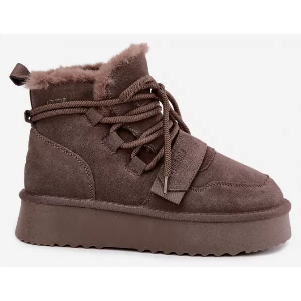  Dámské boty BIG STAR SHOES UU274315 BROWN/BEIGE SHADOWS 