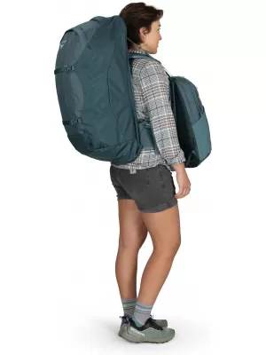 Dámský cestovní batoh OSPREY FAIRVIEW 70 CASCADE BLUE/TORRENT BLUE