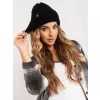 Dámská čepice FACTORY PRICE SR-CZ-2608.99 BLACK
