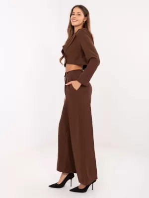 Dámský set RUE PARIS IT-KMPL-FL9019.08P BROWN