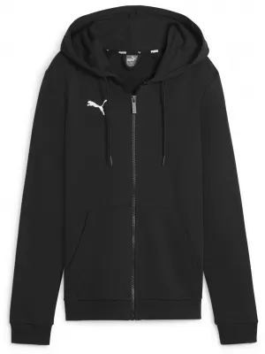 Dámská mikina PUMA TEAMGOAL CASUALS HOODED JACKET WMN 658597-03 PUMA BLACK/PUMA WHITE