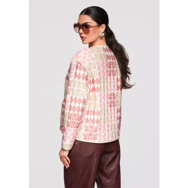  Dámská bunda LARICA OW-JALP-0126 ROSE/BEIGE 