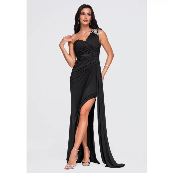  Dámské šaty LARICA LA-OM-DLR465 BLACK 