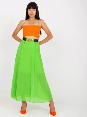 Dámská sukně ITALY MODA DHJ-SD-10620A.42 BRIGHT GREEN