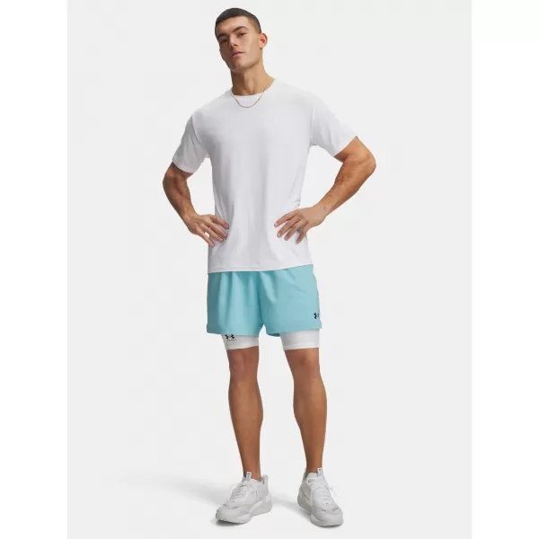  Pánské kraťasy UNDER ARMOUR VANISH WVEN SHORT 2.0 6IN 6009865-425 MODRÁ 