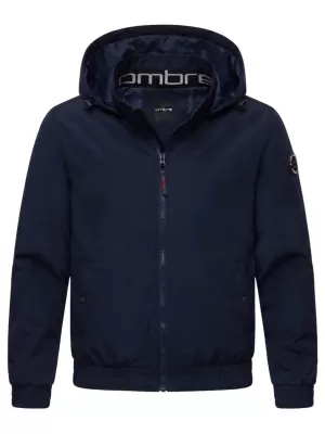 Pánská bunda OMBRE C585 NAVY BLUE