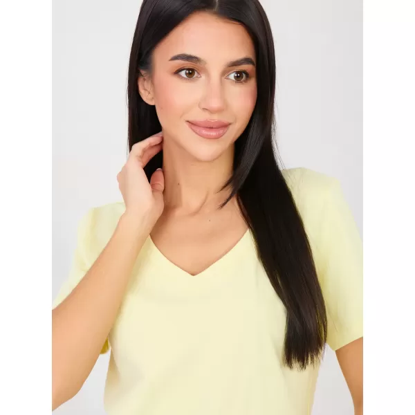  Dámské tričko RUE PARIS RV-TS-A1095.33 BRIGHT YELLOW 
