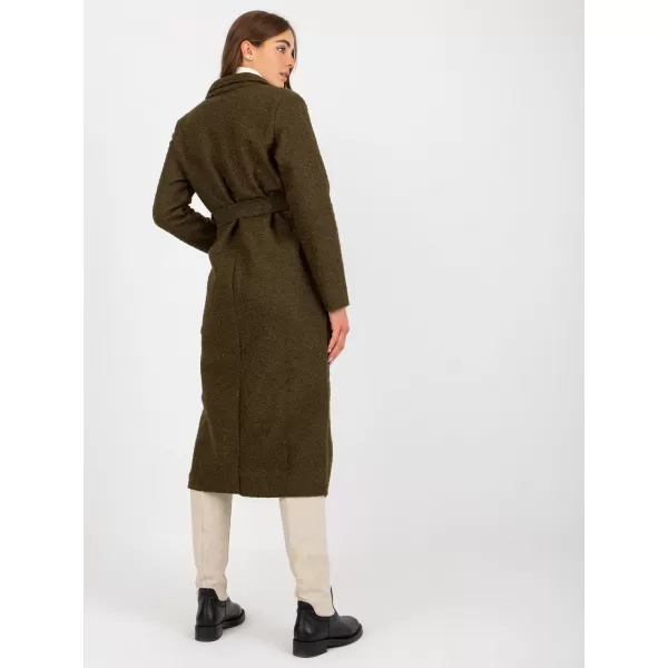  Dámský kabát OCH BELLA TW-PL-BI-5220.63 KHAKI 