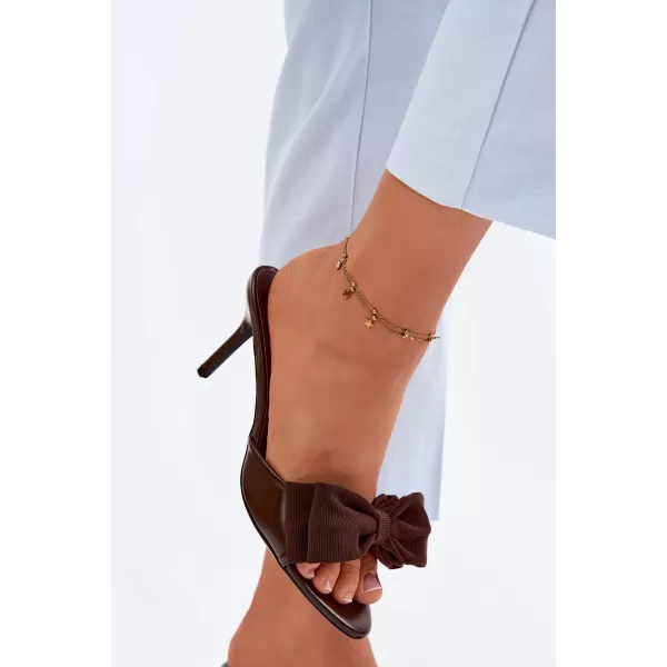  Dámské pantofle BOTO LOLA5316 BROWN 