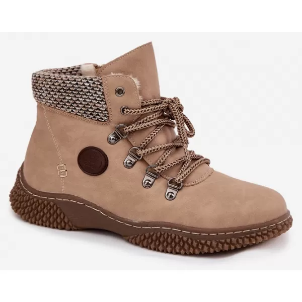  Dámské traperky BOTO 25BT02-9374 CAMEL 
