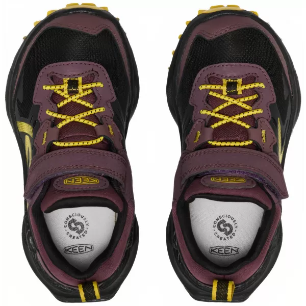  Dětské boty KEEN ZIONIC WP HUCKLEBERRY/BLACK 