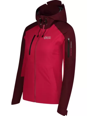 Dámská nepromokavá bunda NORDBLANC HEYDAY NBSJL8316 ČERVENÁ