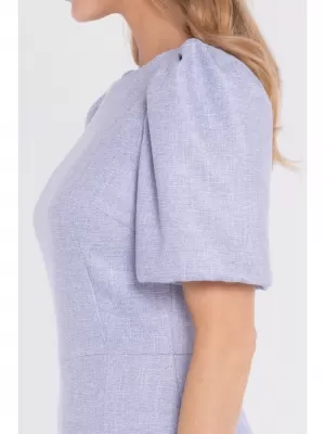 Dámské šaty STYLOVE S431 LIGHT BLUE