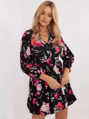 Dámské šaty ITALY MODA DHJ-SK-19861-4.28 BLACK AND RED