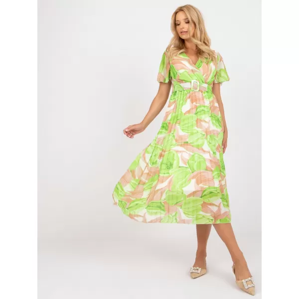  Dámské šaty ITALY MODA DHJ-SK-11331-2.32 BRIGHT GREEN 