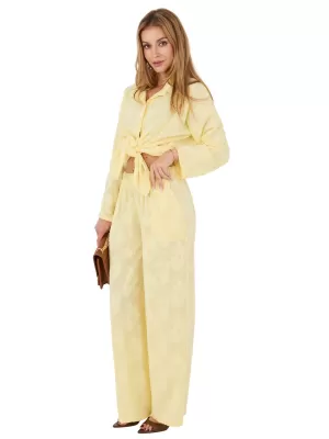 Dámský komplet RUE PARIS IT-KMPL-10127.60 BRIGHT YELLOW
