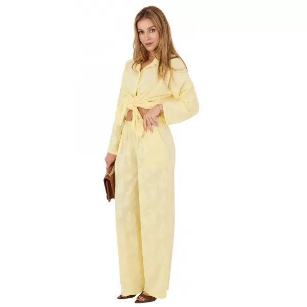  Dámský komplet RUE PARIS IT-KMPL-10127.60 BRIGHT YELLOW 