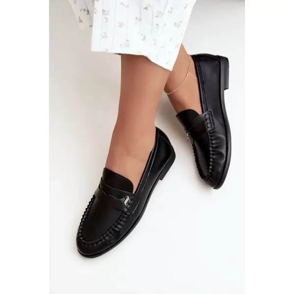  Dámské mokasíny BOTO G523 BLACK 