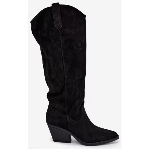  Dámské kozačky BOTO CLS-627 BLACK 