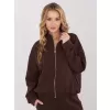 Dámská mikina FACTORY PRICE SM-BL-A1562.33 DARK BROWN
