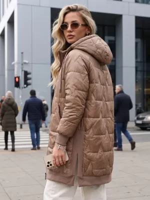 Dámská bunda DSTREET KARAMELOVÁ