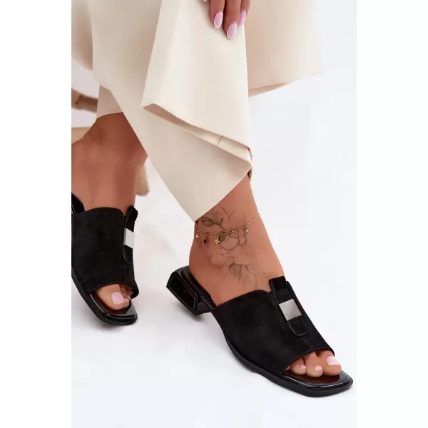  Dámské pantofle D&A JC61-1002 BLACK 