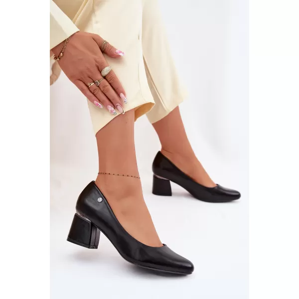  Dámské lodičky VINCEZA 62292 BLACK 