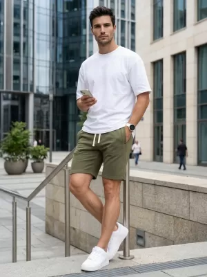 Pánské kraťasy DSTREET KHAKI