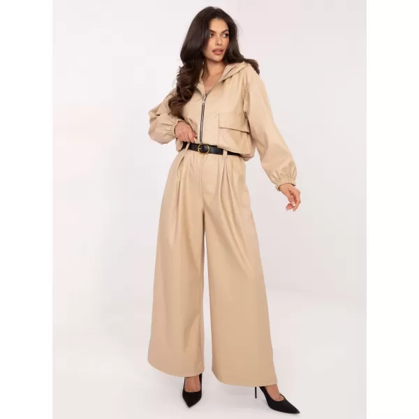  Dámské kalhoty RUE PARIS IT-SP-FL8569.85 BEIGE 