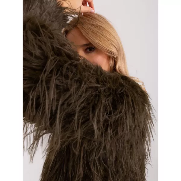  Dámská bunda WOOL FASHION ITALIA AT-KR-2359.96P KHAKI 