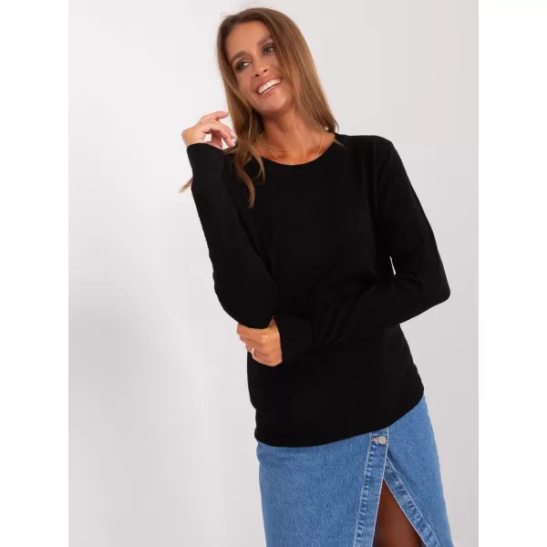  Dámský svetr WOOL FASHION ITALIA AT-SW-232901.25X NOIRE 