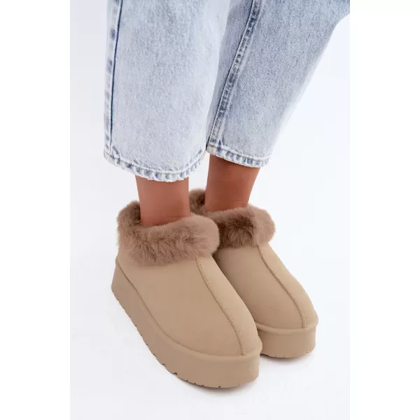  Dámské sněhule BIG STAR SHOES UU274204 BEIGE 