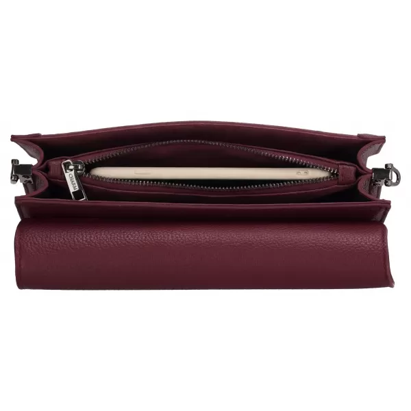  Kabelka Charm London Monaco W01440 Bordeaux red BORDEAUX RED 