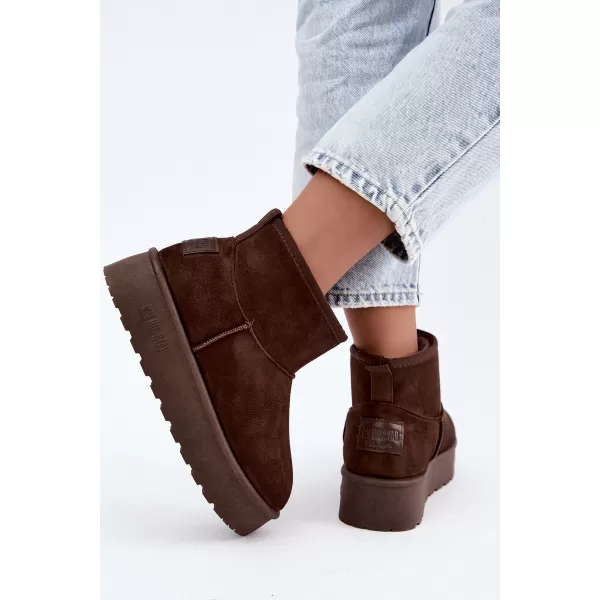  Dámské boty BIG STAR SHOES UU274223 BROWN/BEIGE SHADOWS 