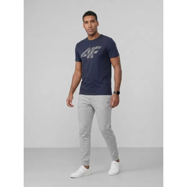  Pánské triko 4F 4FWMM00TTSHM3342 NAVY 